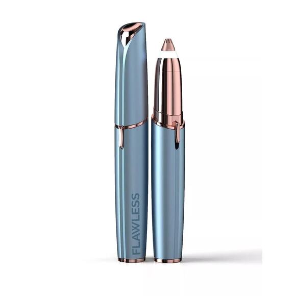 Finishing Touch Flawless Brows Parisian Blue Hair Remover 18K Gold New Sealed - Picture 1 of 6
